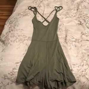 Army Green Romper
